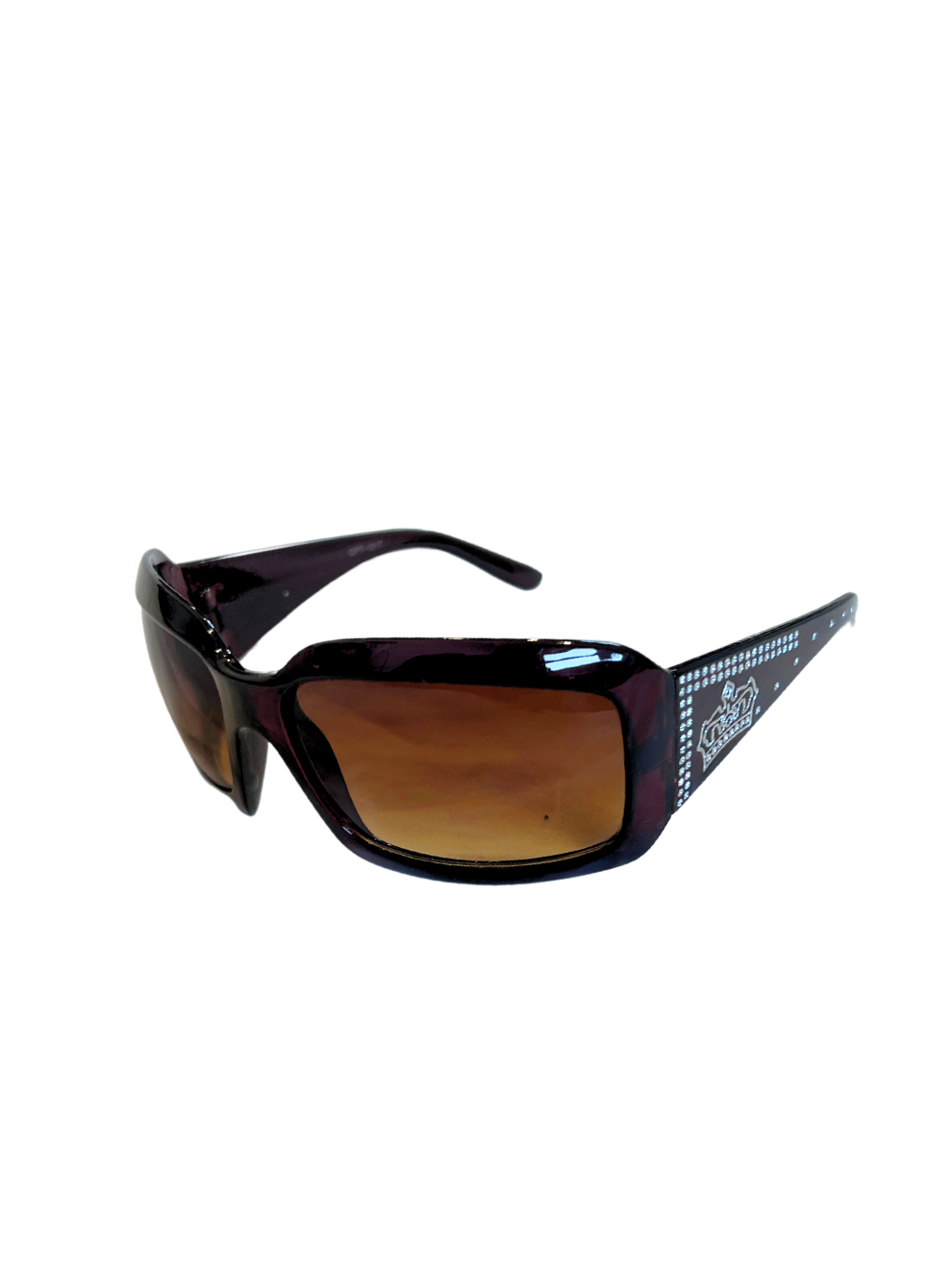 Black versace sunglasses with rhinestones deals