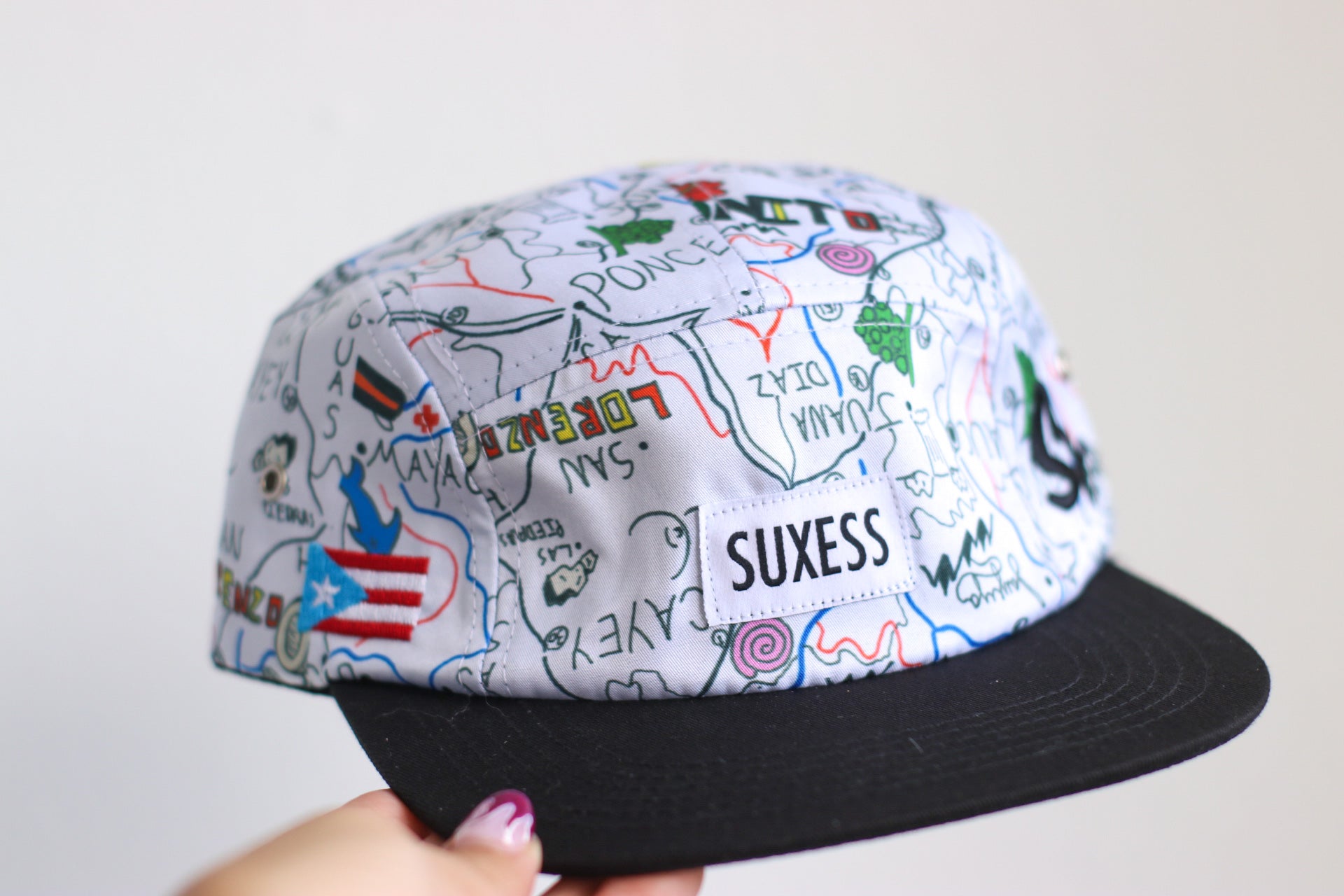 Islinda Five Panel Black