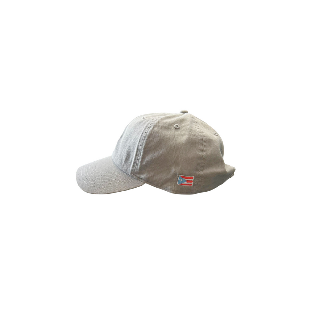 Qo-Qí Dad Hat Light Gray
