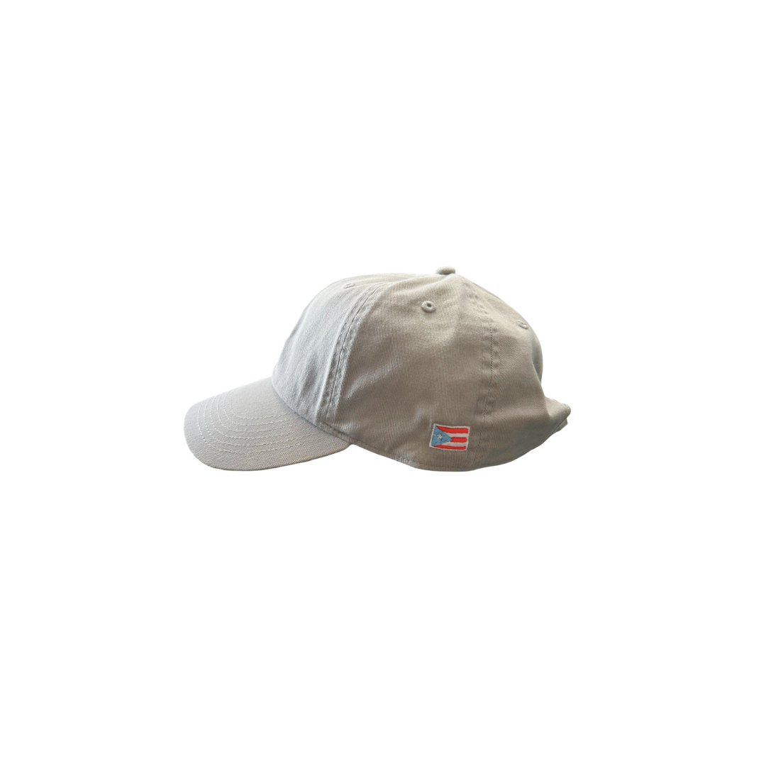 Qo-Qí Dad Hat Light Gray