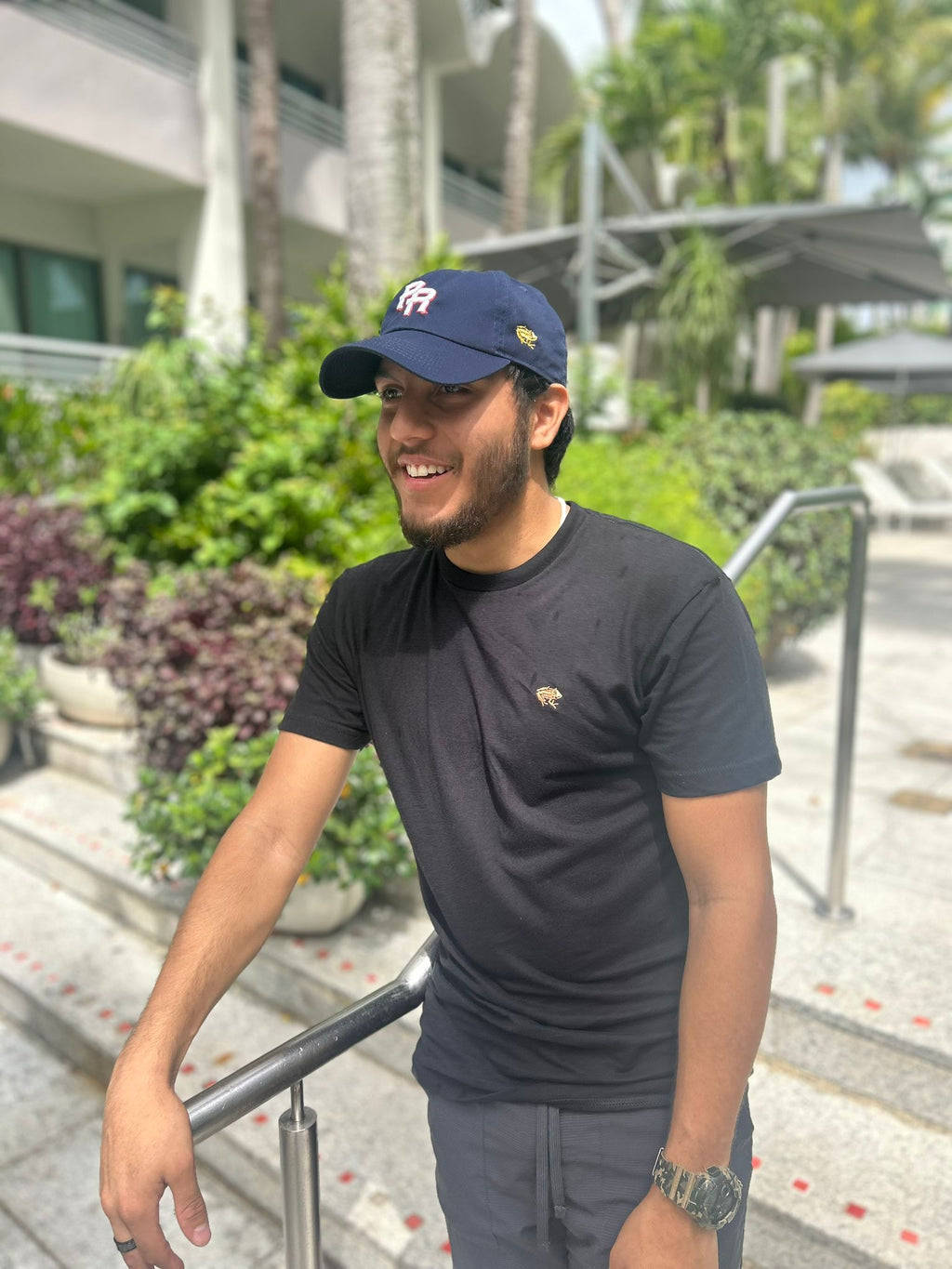 PR Qo-Qí Hat Navy Blue