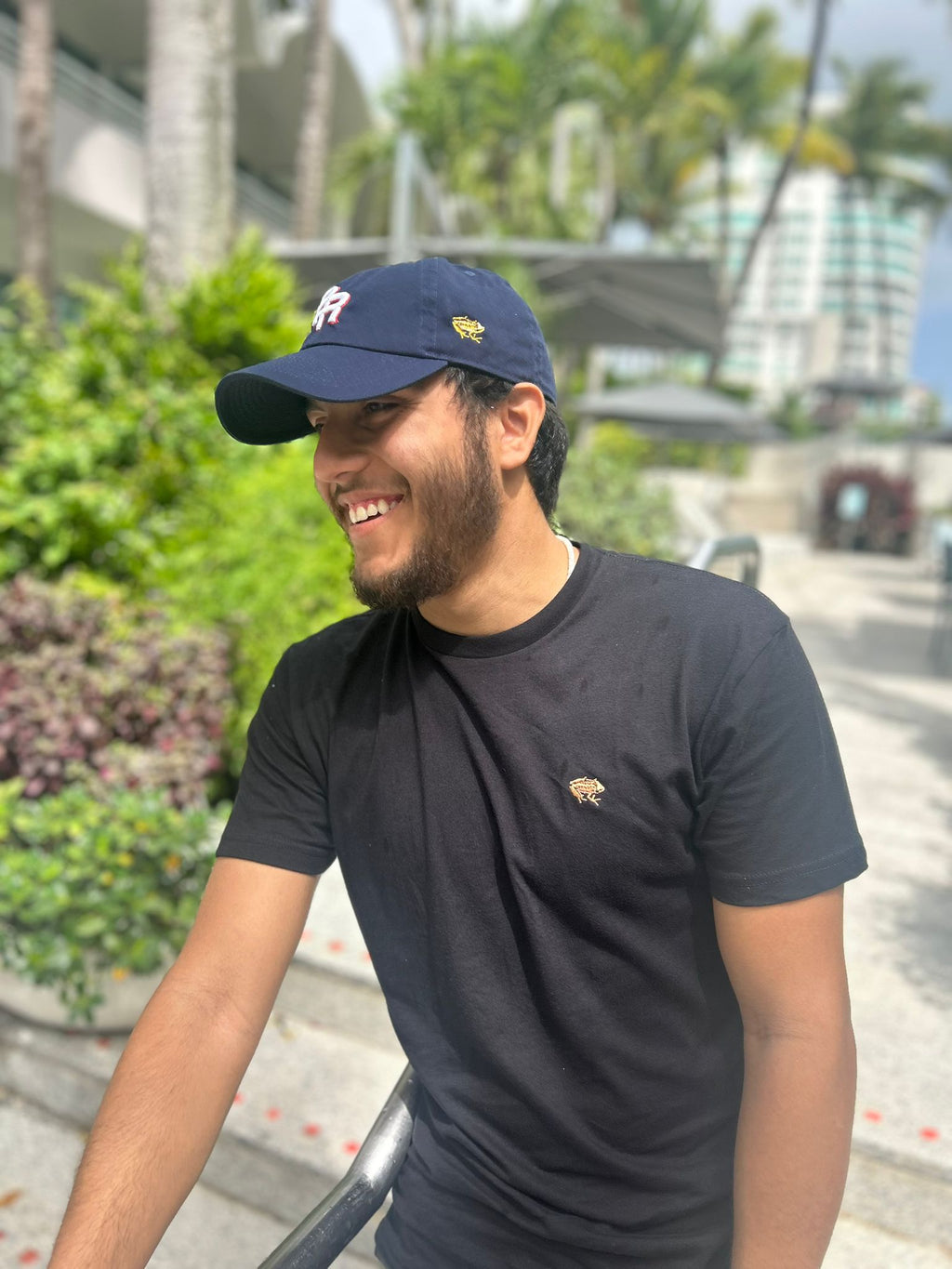 PR Qo-Qí Hat Navy Blue