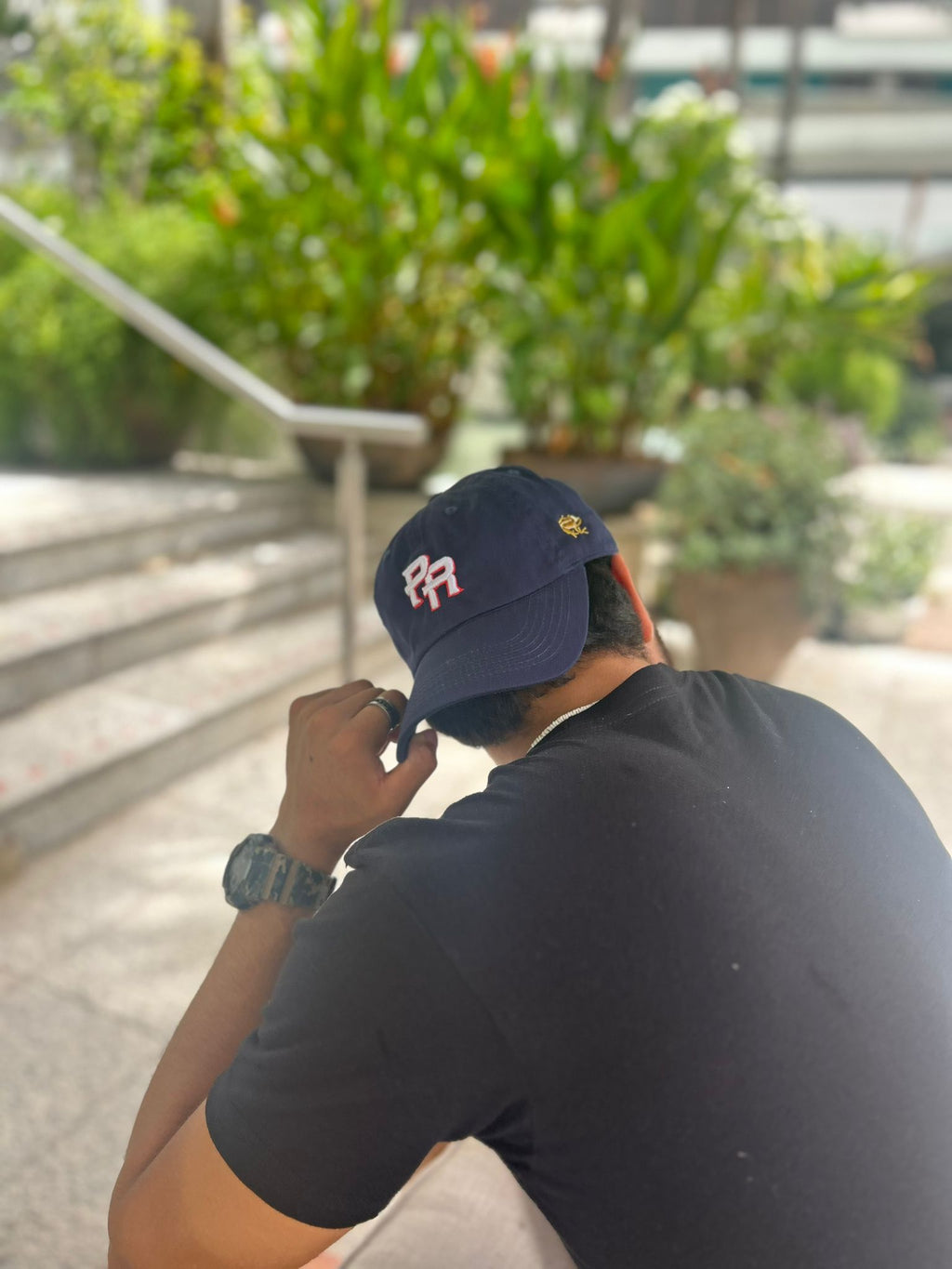 PR Qo-Qí Hat Navy Blue