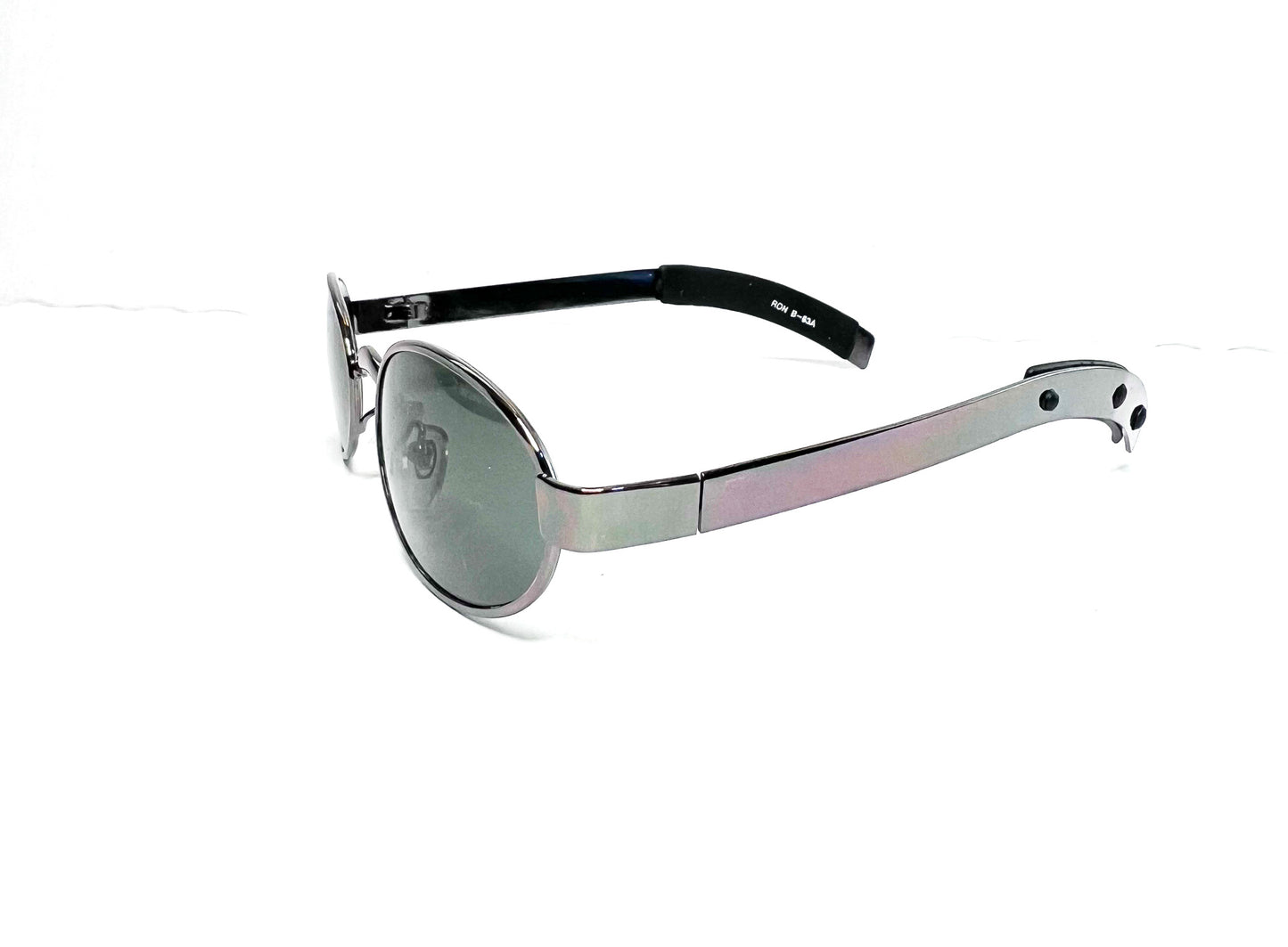 SX Oval 90's retro lenses with silver details sunglasses