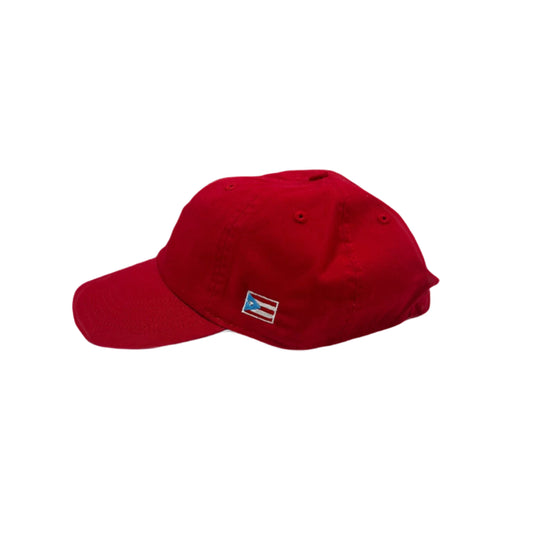 Qo-Qí Dad Hat Royal Red