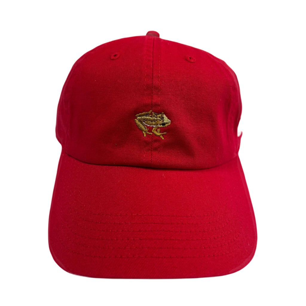 Qo-Qí Dad Hat Royal Red