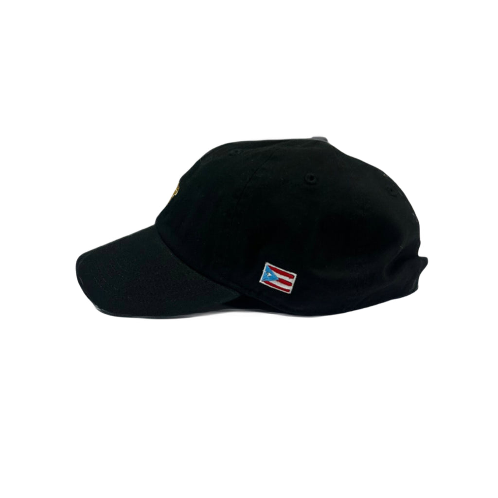 Qo-Qí Dad Hat Black