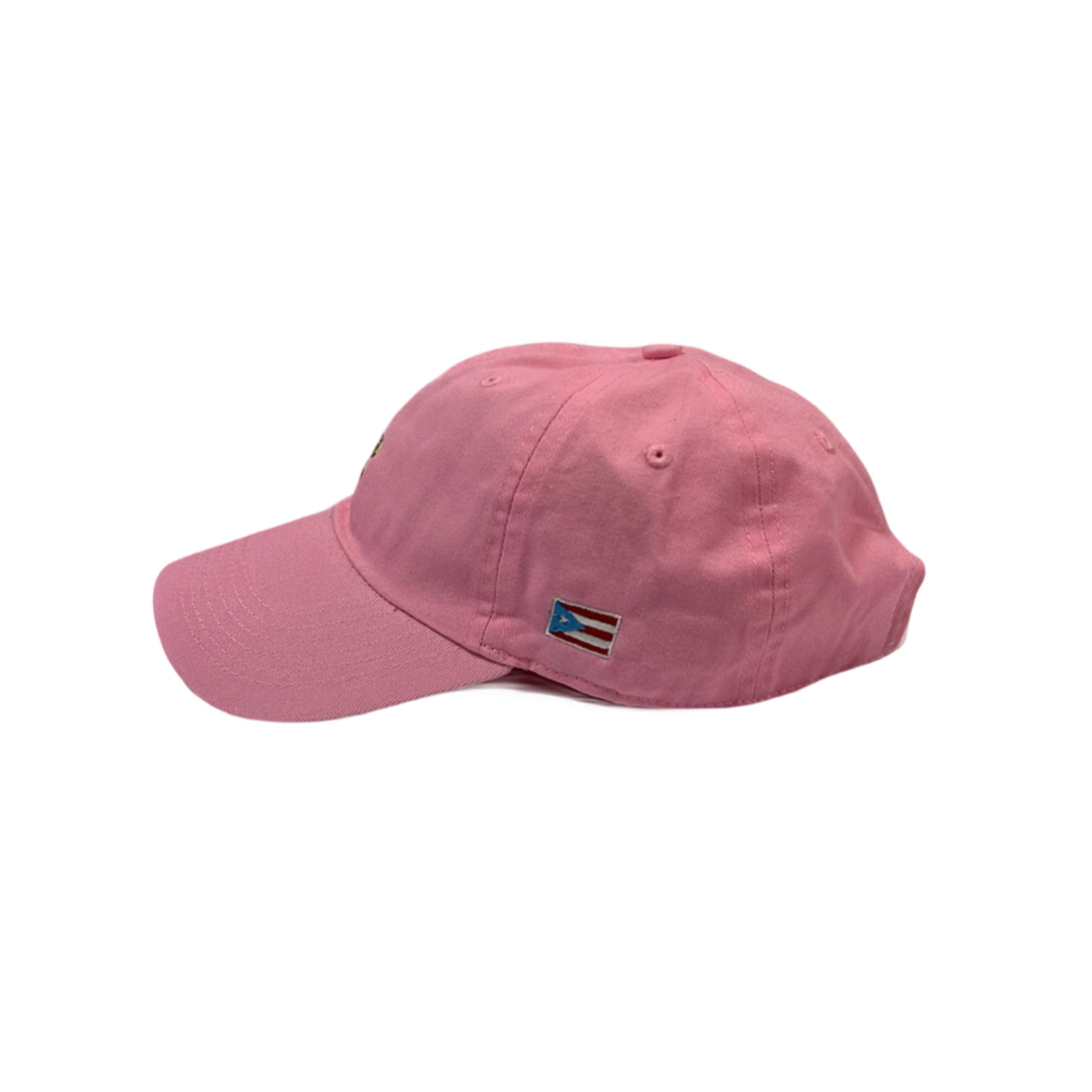 Qo-Qí Dad Hat Pink