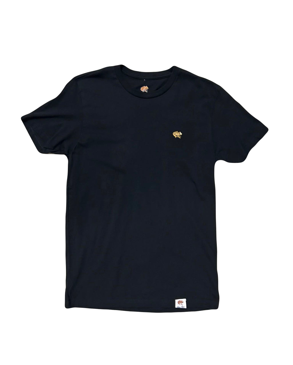 Qo-Qí Tee Black | Puerto Rico Coquí Embroidered T-Shirt | Suxess Clothing