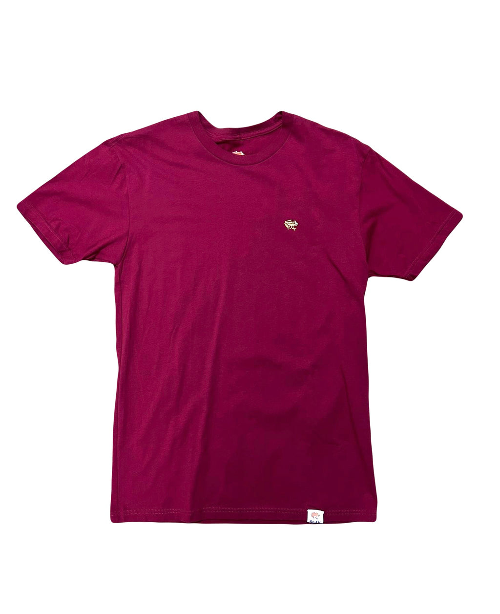 Qo-Qí Tee Cardinal | Puerto Rico Coquí Embroidered T-Shirt | Suxess Clothing