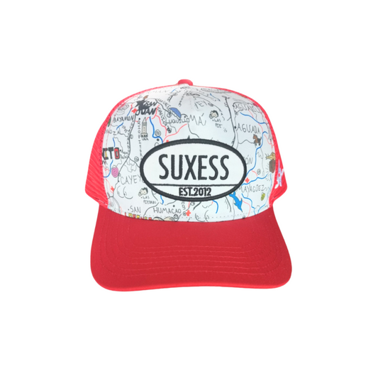 Islinda Trucker Red