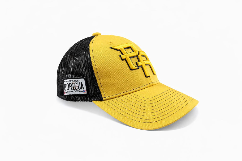 PR Hat Yellow & Black