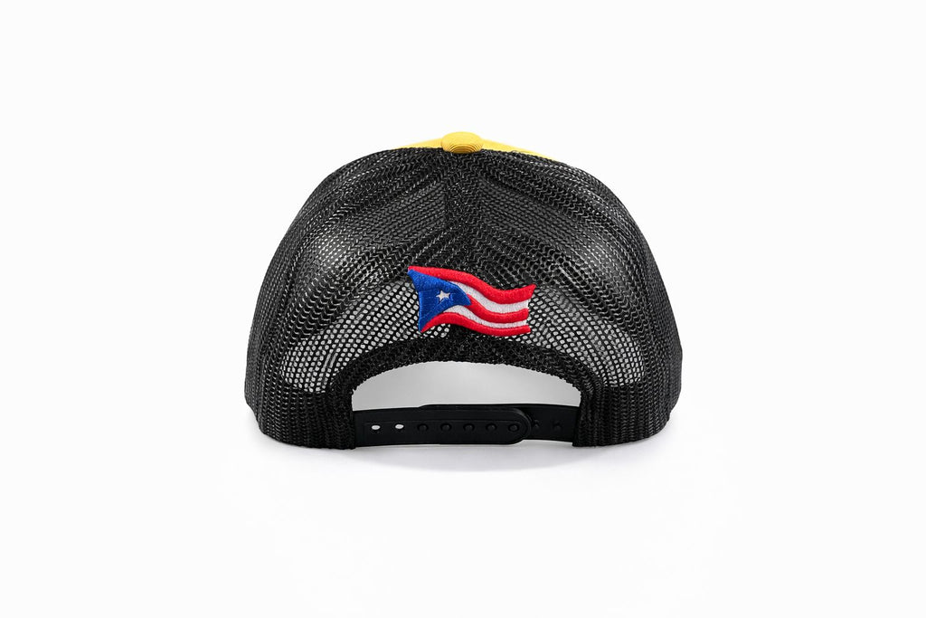 PR Hat Yellow & Black