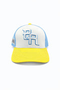 PR Hat Light Blue & Yellow