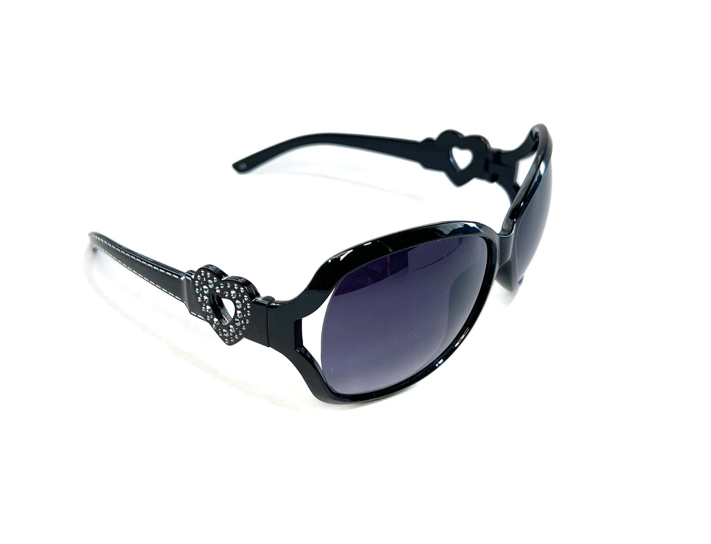 SX Oversized Retro Rhinestone Sunglasses